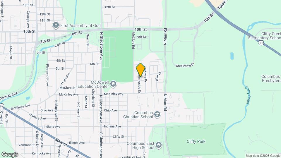 415 Morningside Dr Map and Location Details