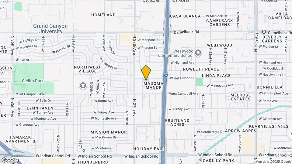 4567 N 26th Dr Map and Location Details