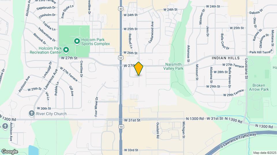 2807 Ridge Ct Map and Location Details