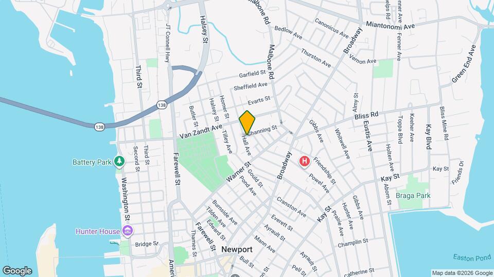 21 Hall Ave Mapa y Detalles de la Ubicación