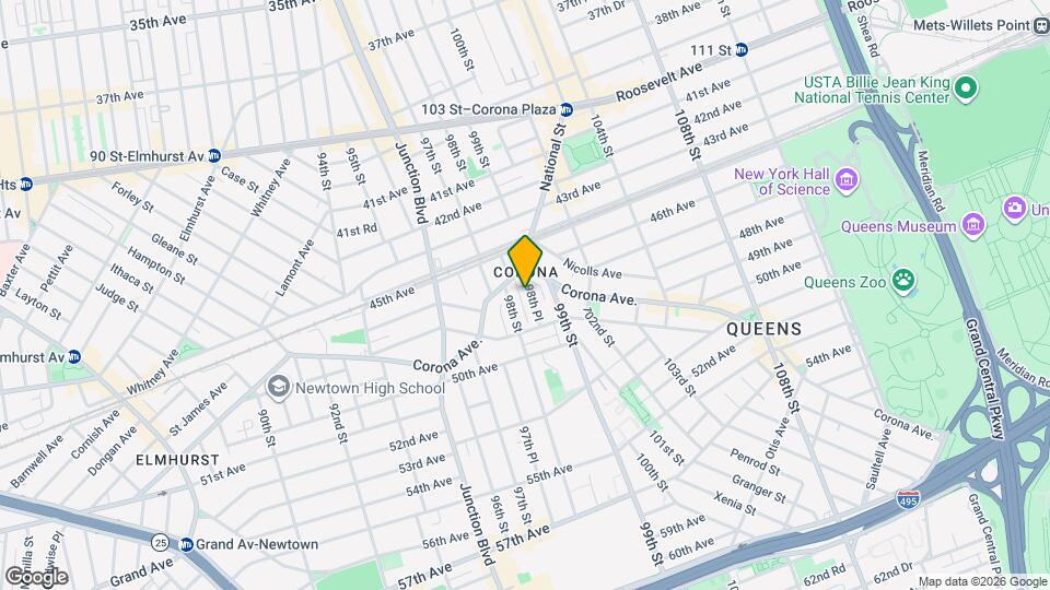 47-26 98th Pl Mapa y Detalles de la Ubicación