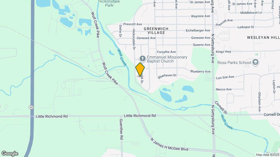 1621 Linnbrook Dr Map and Location Details