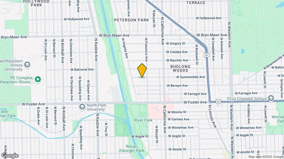 2909 W Summerdale Ave Map and Location Details