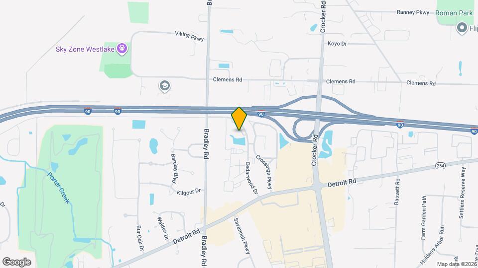 1390 Cedarwood Dr Map and Location Details