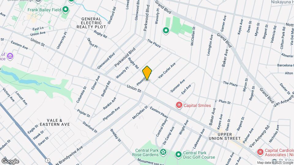 1037 N Brandywine Ave, Unit First Floor Map and Location Details