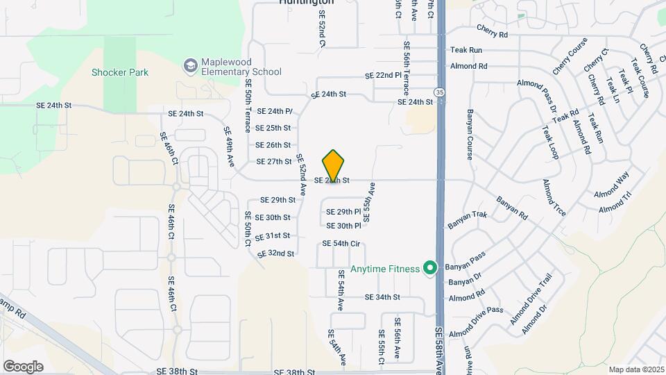 5360 SE 28th St Map and Location Details