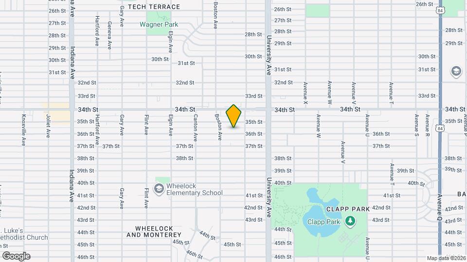 2610 36th St Map and Location Details