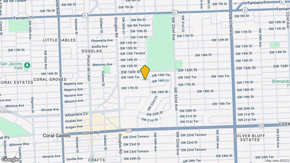 3414 SW 16th Ter Map and Location Details