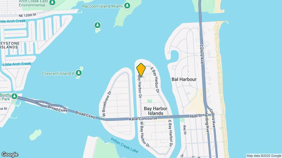 10101 W Bay Harbor Dr Map and Location Details