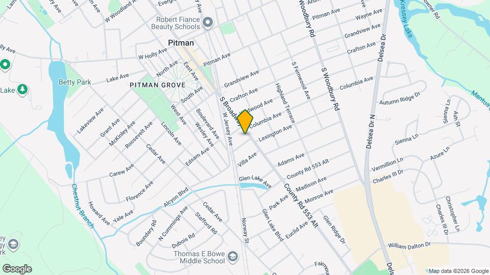 522 S Broadway Map and Location Details