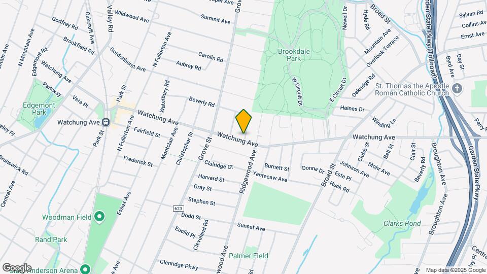 228 Watchung Ave Map and Location Details