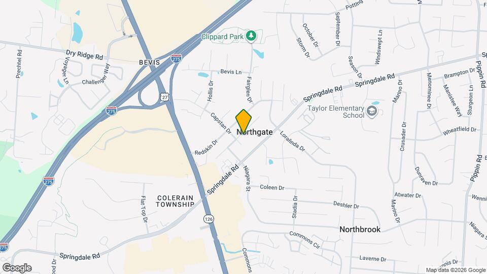 3465 Alamosa Dr Map and Location Details