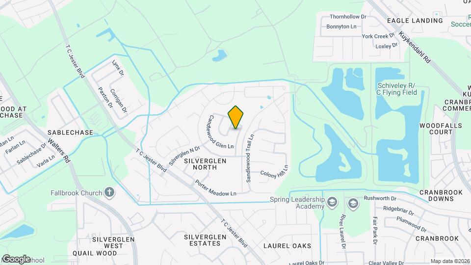 2322 Oxford Point Ln Map and Location Details