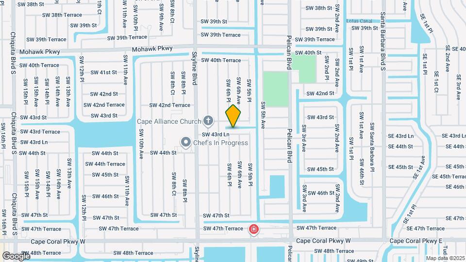 609 SW 43rd Ln Map and Location Details