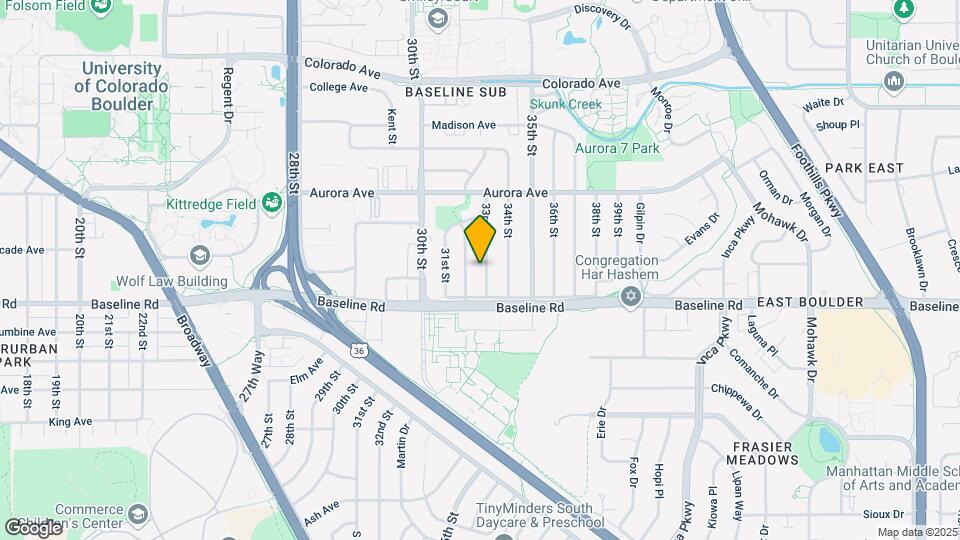 745 33rd St Map and Location Details