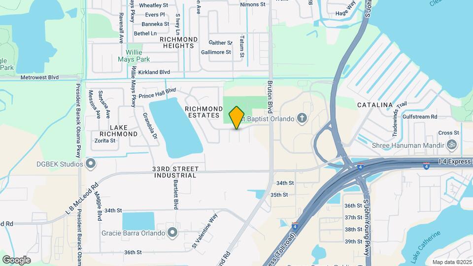 4132 Prince Hall Blvd Map and Location Details