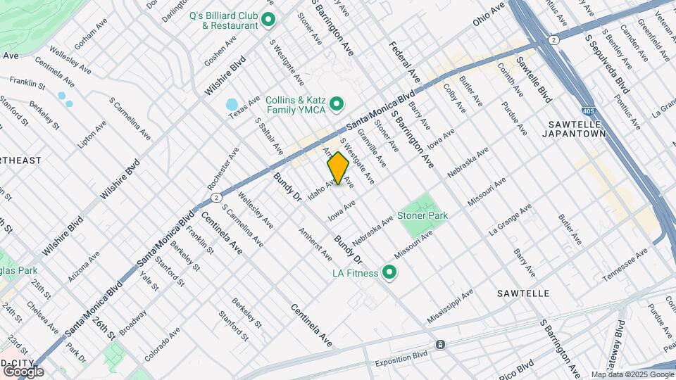 1616 Brockton Ave Map and Location Details