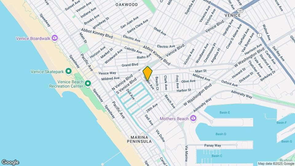 2329 Ocean Ave Map and Location Details