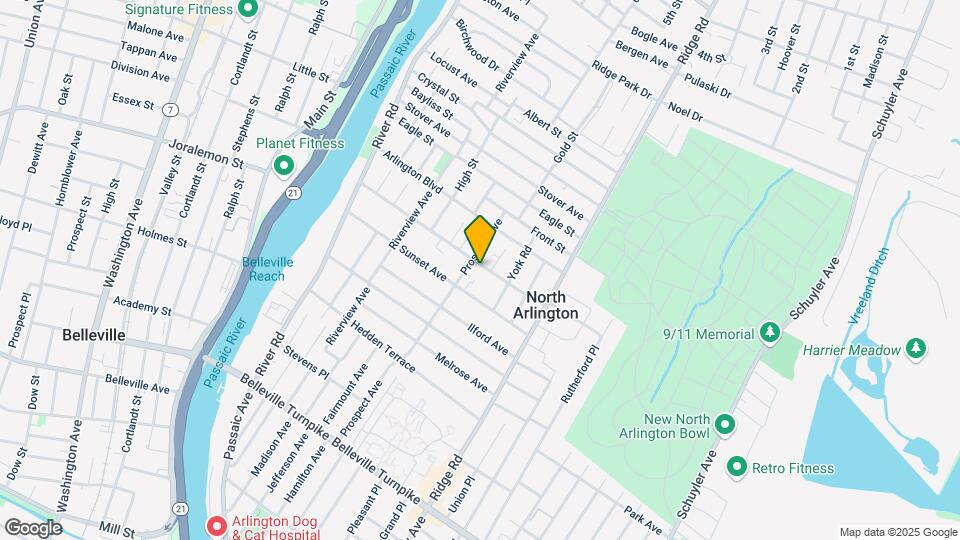 63 Belmount Ave Map and Location Details