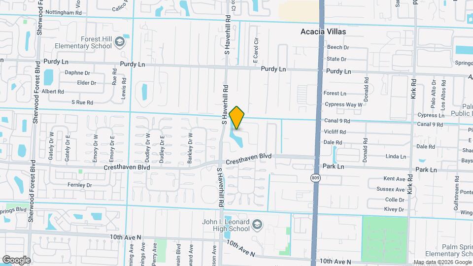 2591 Rosehaven Rd Map and Location Details