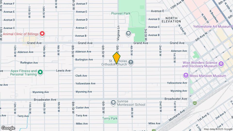 501 Lewis Ave Map and Location Details