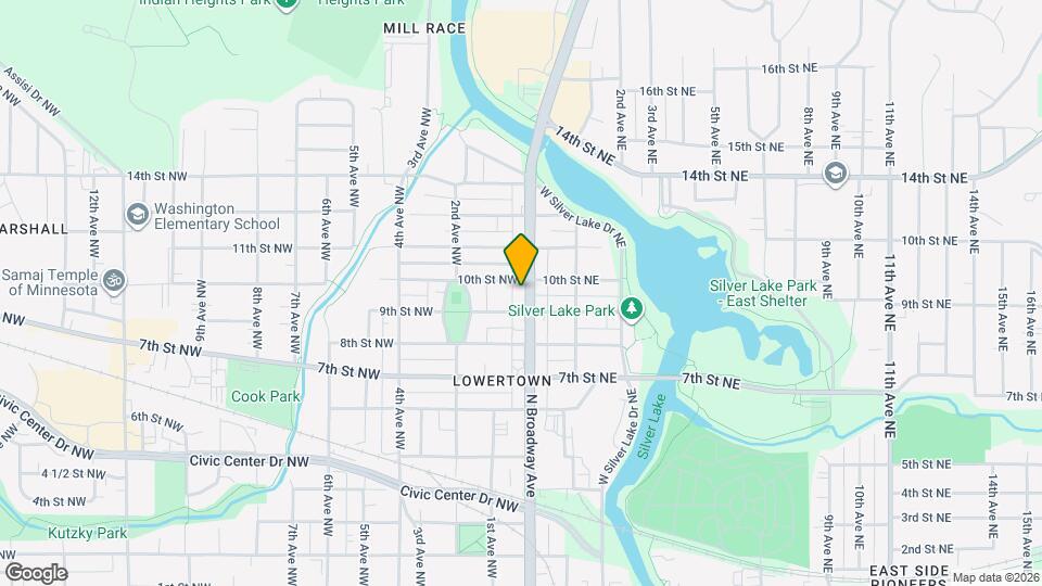 915 N Broadway, Unit The Nest Map and Location Details