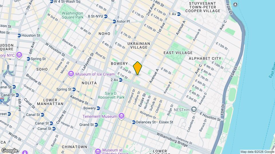 101 E 2nd St Map and Location Details