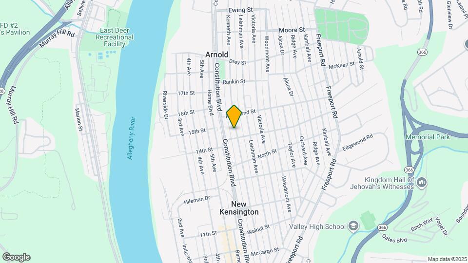 1609 Kenneth Ave, Unit 2 Map and Location Details