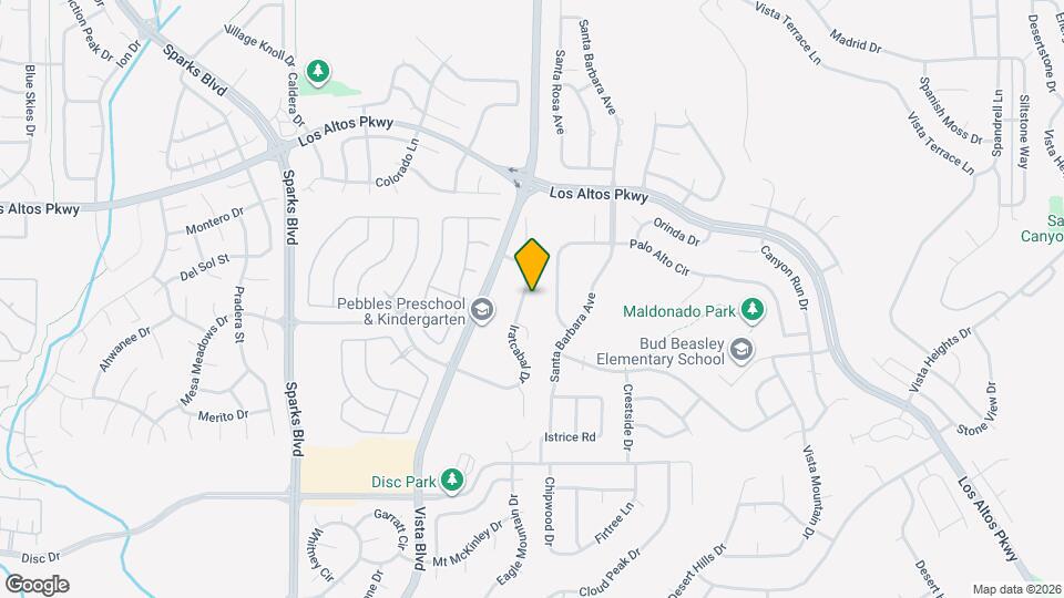 1565 Iratcabal Dr Map and Location Details