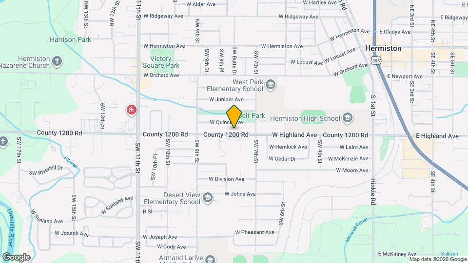 770 W Highland Ave Map and Location Details