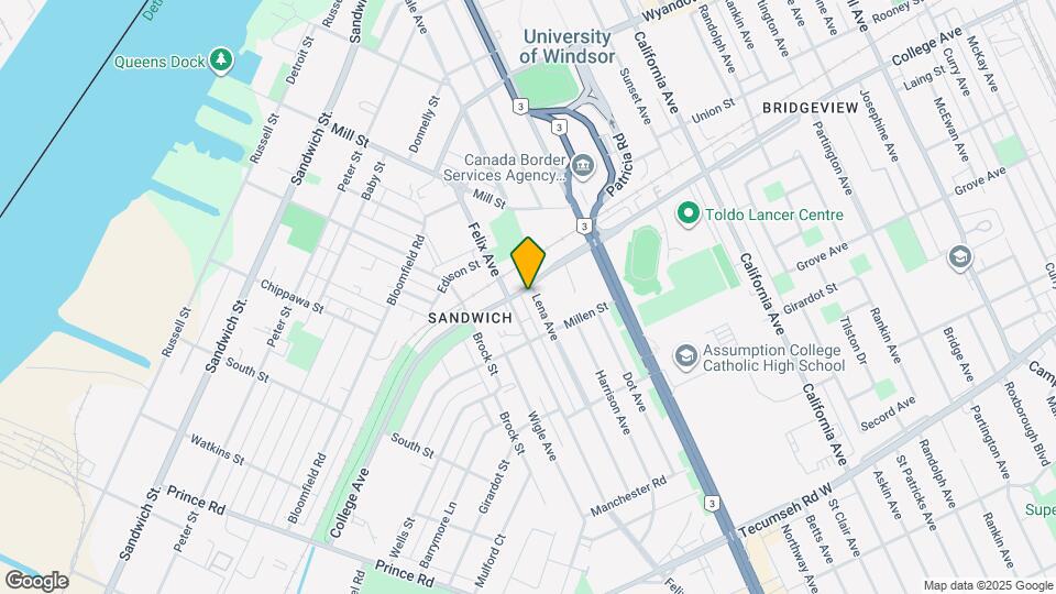 915 Lena Ave Map and Location Details