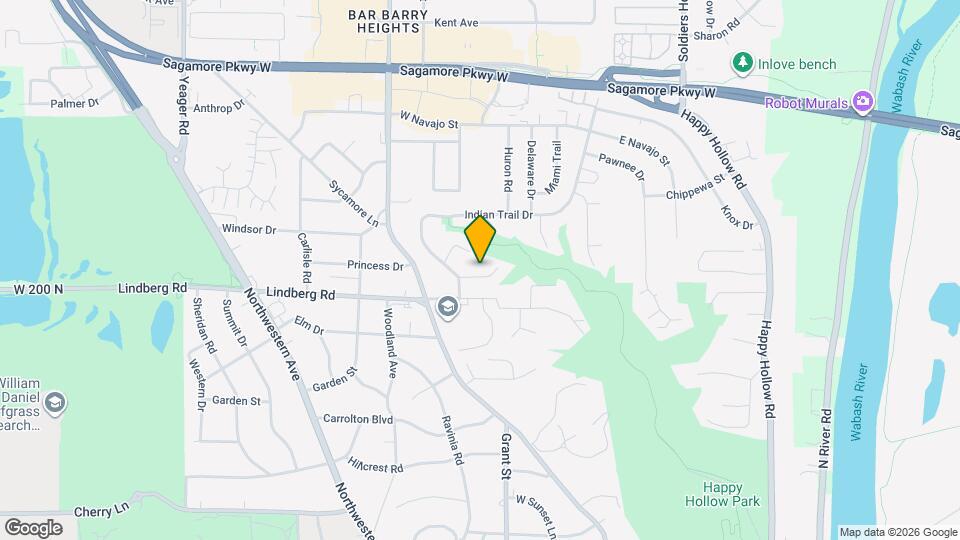 108 Seneca Ln Map and Location Details