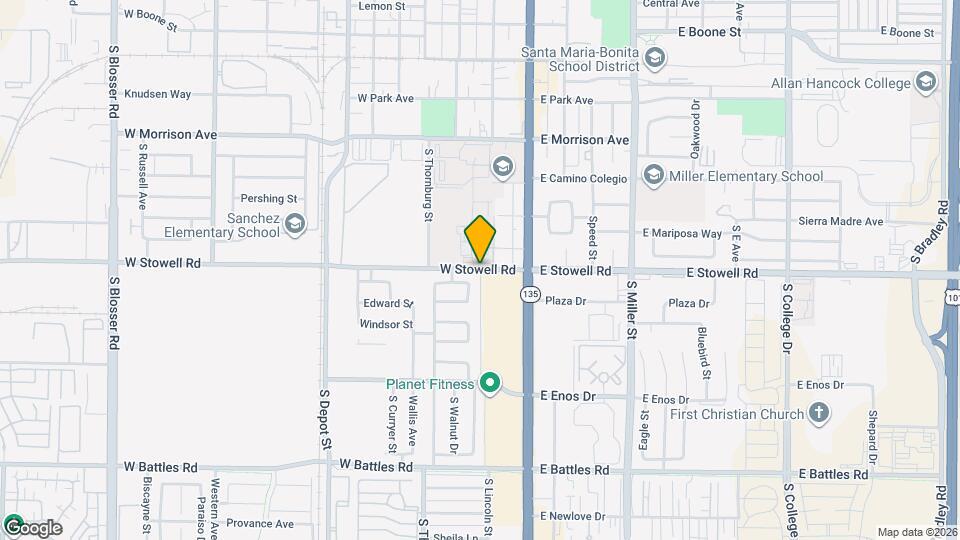 0 S Lincoln St, Unit D Mapa y Detalles de la Ubicación