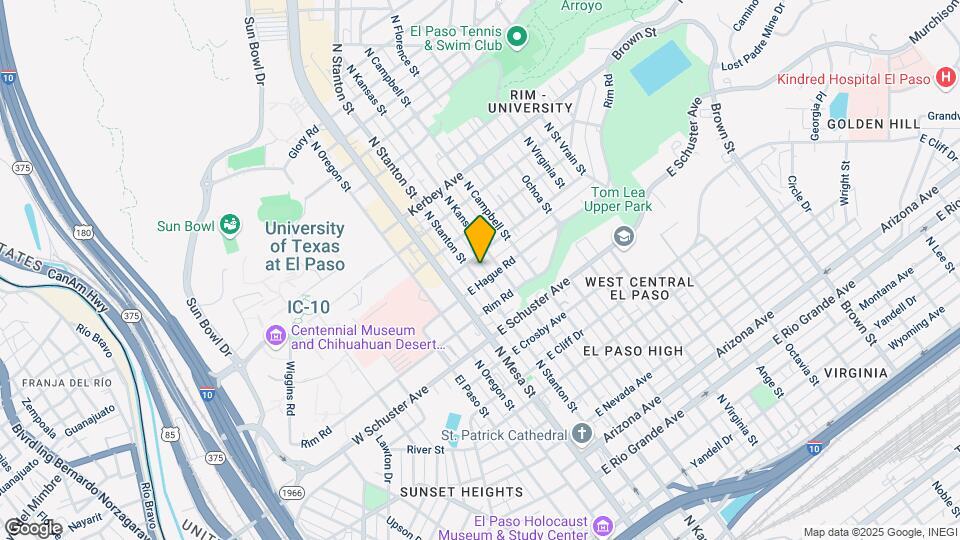 1910 N Stanton St Map and Location Details