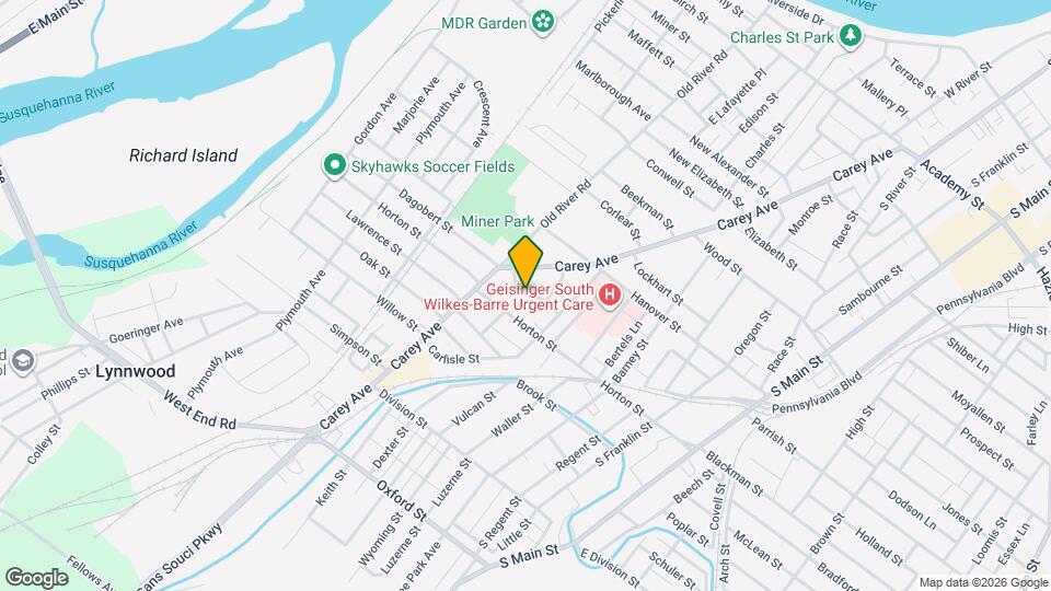 48 Gates St Mapa y Detalles de la Ubicación