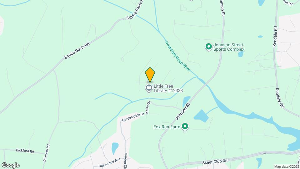 1361 Pondhaven Dr Mapa y Detalles de la Ubicación