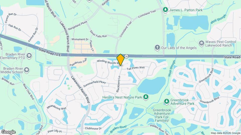 6210 Blackberry Ln Map and Location Details