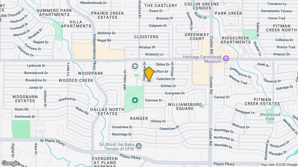 2517 Delmar Dr Map and Location Details
