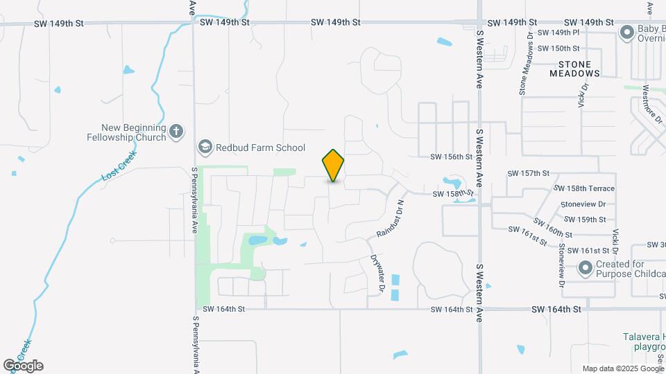 15816 Switchgrass Pl Map and Location Details