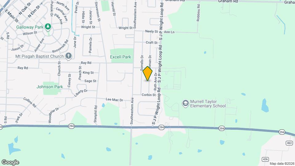 1101 Lehman Dr Map and Location Details