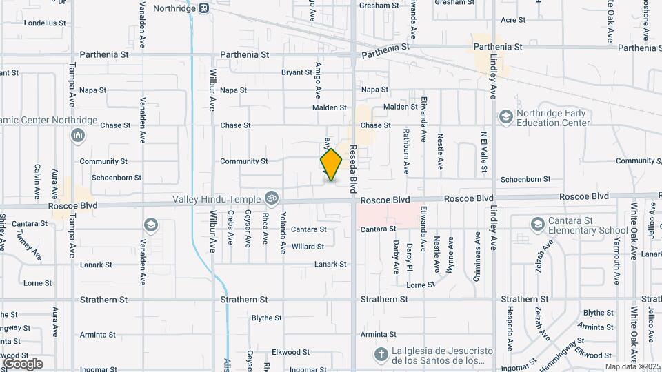 8326 Amigo Ave Map and Location Details