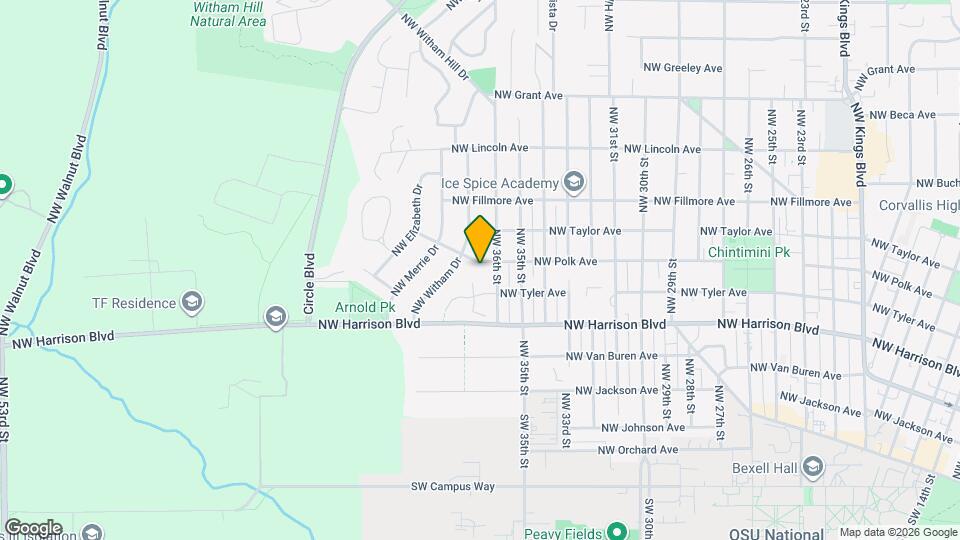 3622 NW Polk Ave Map and Location Details
