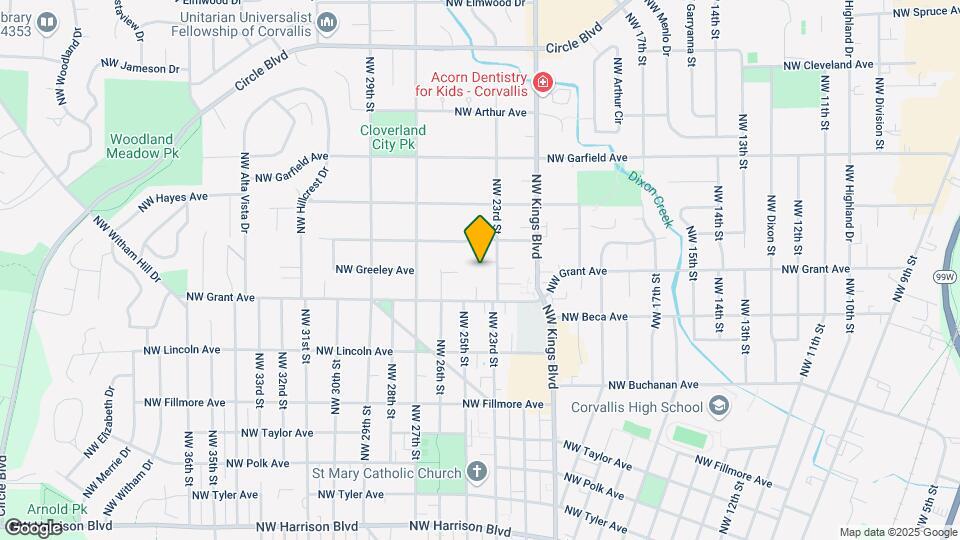 1250 NW 23rd St, Unit #1 Map and Location Details