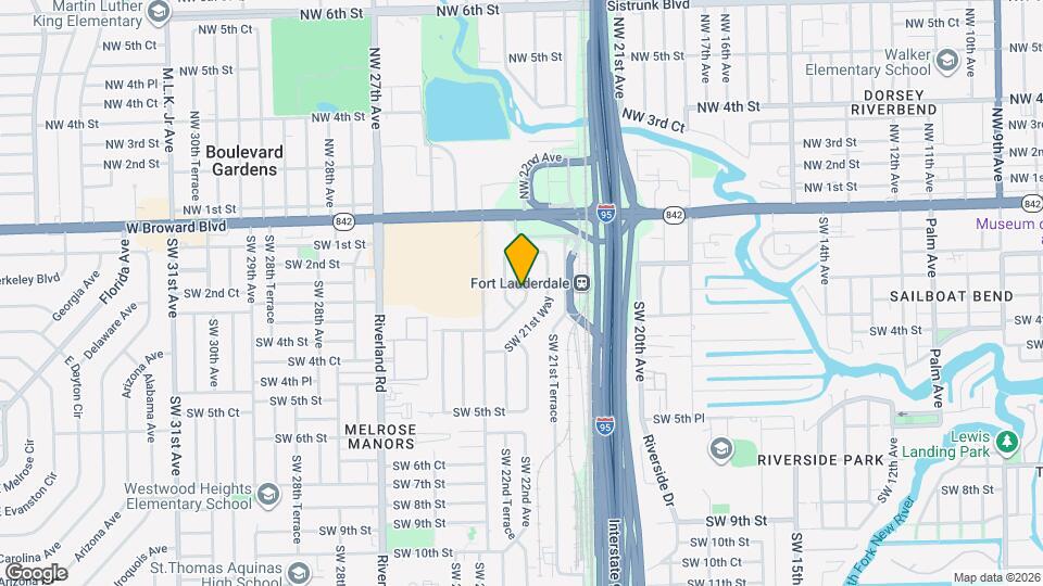 133 SW 22nd Ave Map and Location Details