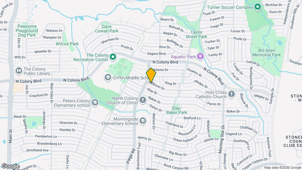 5408 Gibson Dr Map and Location Details