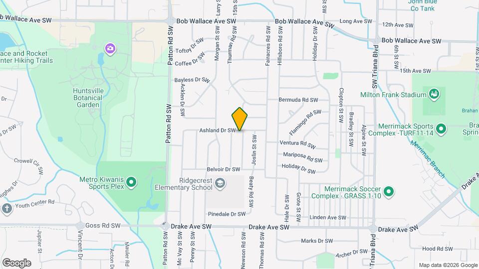 3200 Berkley St SW Map and Location Details
