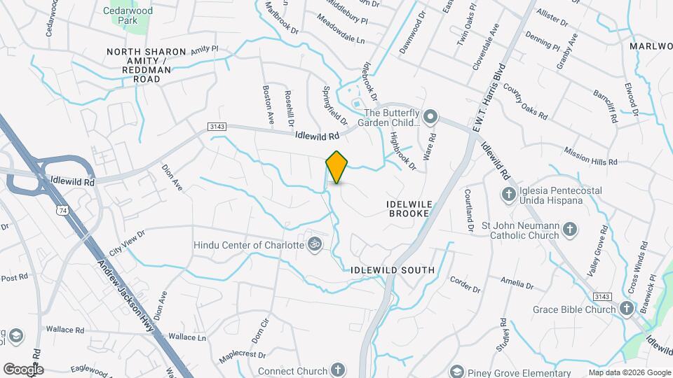 7317 Bluff Wood Cove Mapa y Detalles de la Ubicación