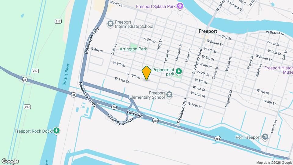 1423 W 10th St Mapa y Detalles de la Ubicación