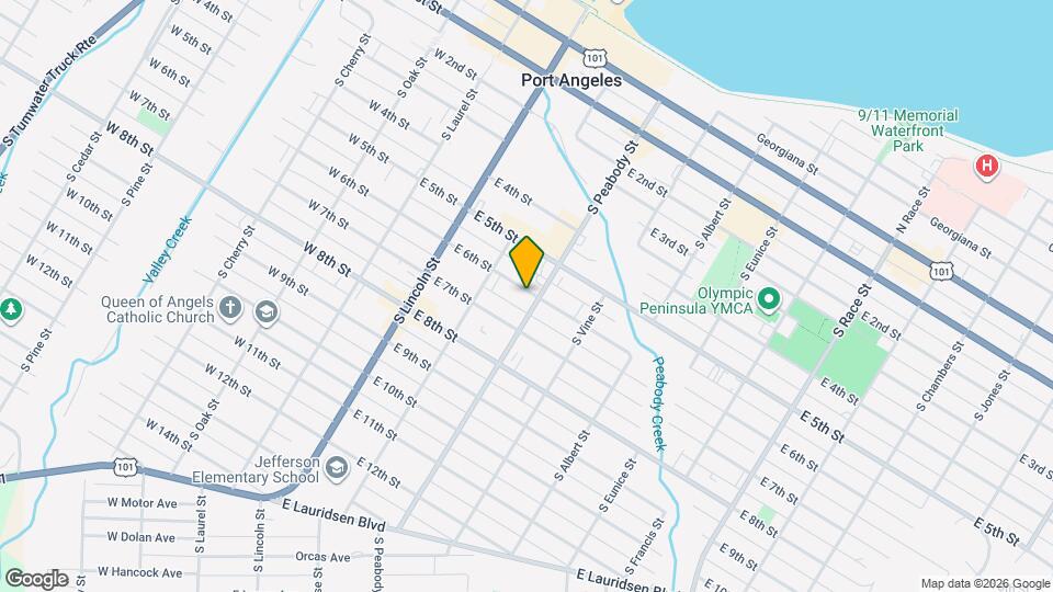 330 E 6th St Map and Location Details