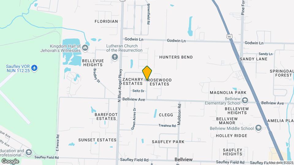 5133 Zachary Blvd Map and Location Details